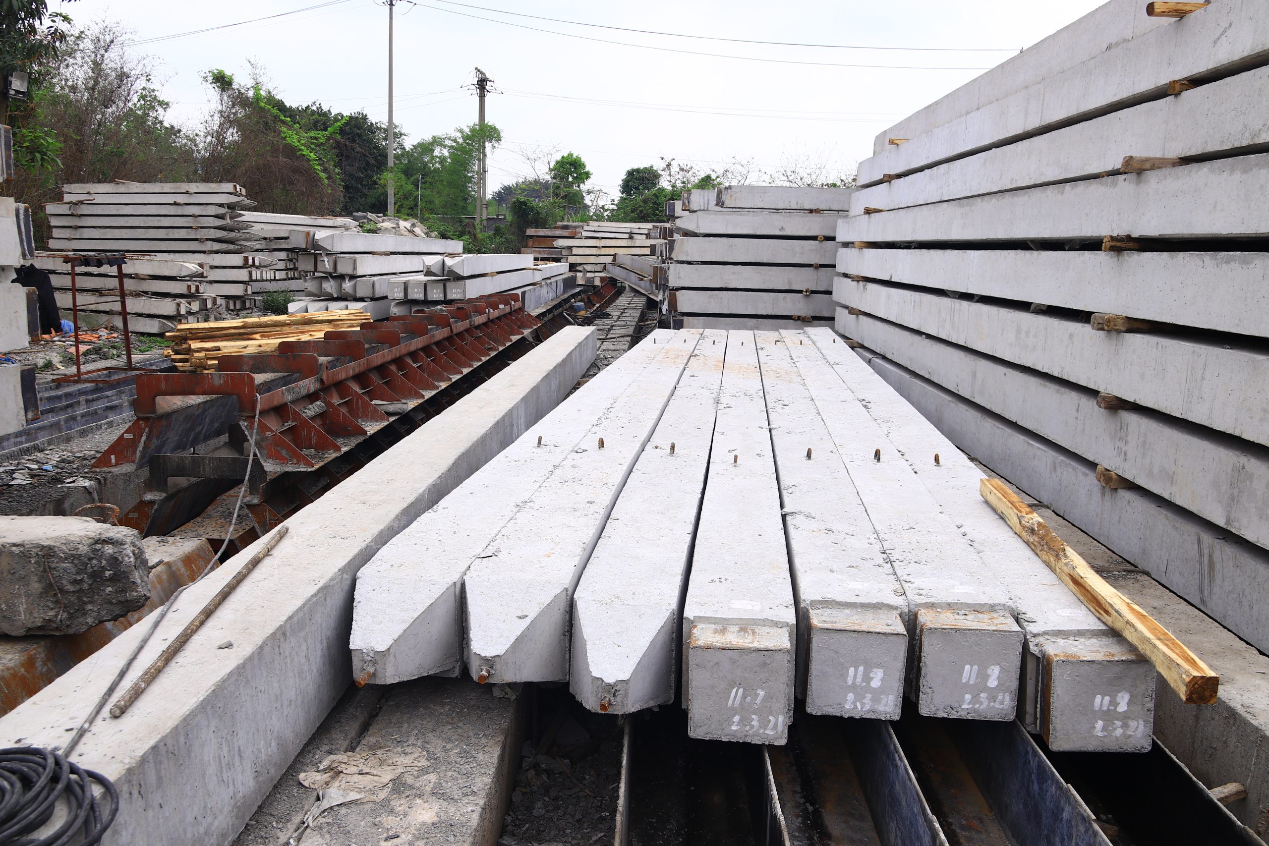 Test cọc bê tông