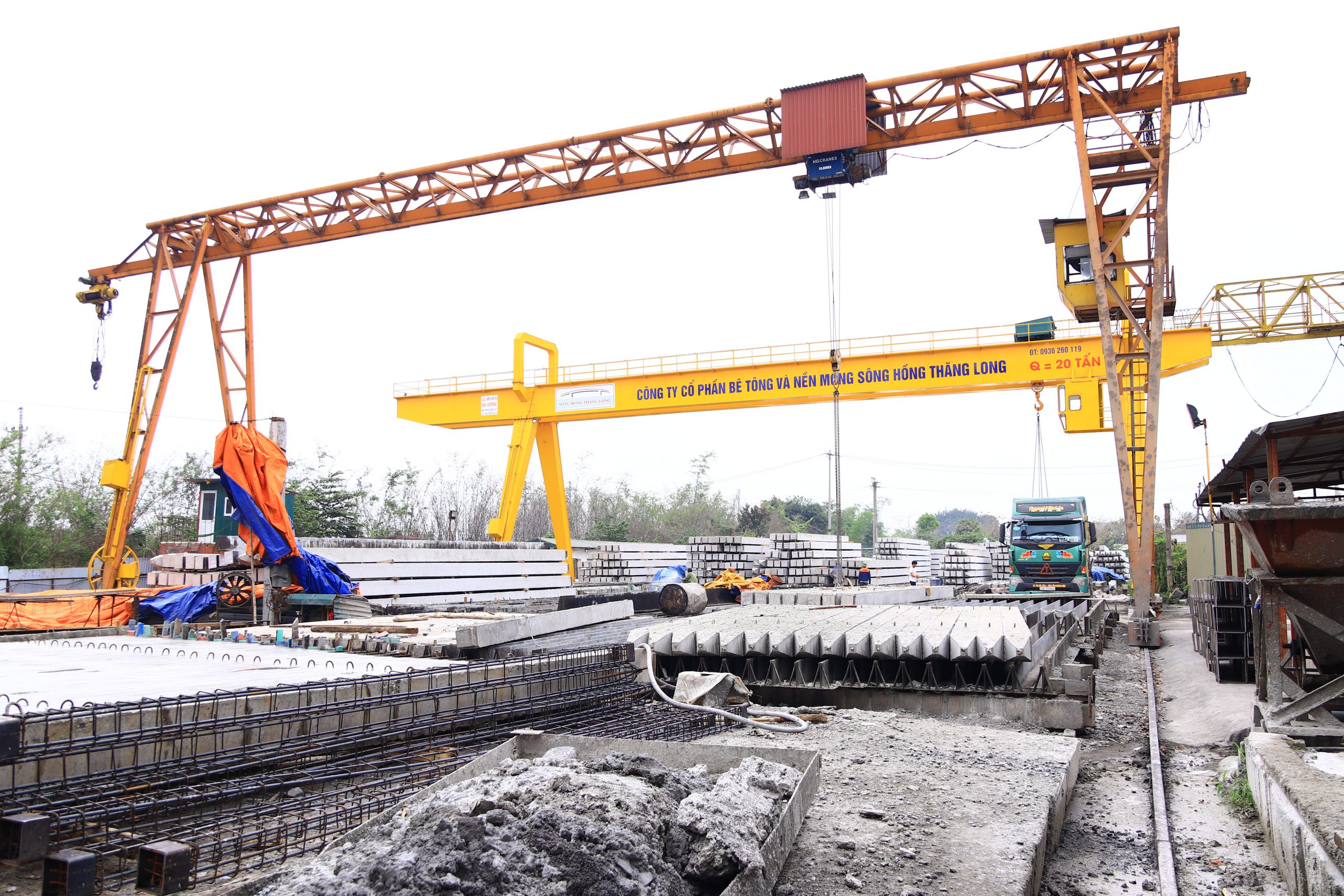 Đóng cọc bê tông Hà Nội